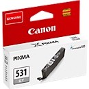 Original Canon Tintenpatrone CLI-531 GY (6122C001), bis zu 515 Seiten, Einzelpack, grau