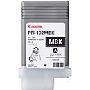 Original Canon Tintenpatrone PFI-102MBK, Einzelpack, mattschwarz