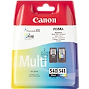 Original Canon Tintenpatronen PG-540/CL-541 CMYK, Mixpack, schwarz, Tri-Colour