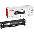 Original Canon Toner 718BK, Einzelpack, schwarz