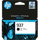Original HP Tintenpatrone 937 (4S6W5NE), bis zu 1450 Seiten, Einzelpack, schwarz