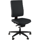 Original Steifensand office chair CETO CT1310, synchronised mechanism, without armrests, lumbar support, black