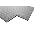 Orthomat® Arbeitsplatzmatte Ribbed, grau, 600 x 900 mm
