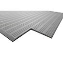Orthomat® werkplekmat Ribbed, grijs, 600 x 900 mm