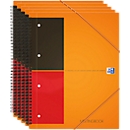 Oxford International notitieboekje, A4, geruit, 5 stuks