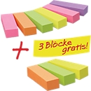 Pack éco. 6 blocs de signets 670-5 + 3 blocs de signets GRATUITS