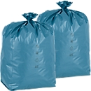 Pack eco. sacs poubelle Premium Deiss, volume 120 L, LDPE, 200 p. 