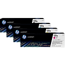 Pack économique cartouches d'impression Color LaserJet CF210A/CF211A/CF212A/CF213A HP, noir, cyan, jaune, magenta