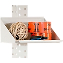 Packpool storage box, flanged at the front, support surface W 240 x D 165 x H 120 mm