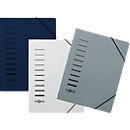 PAGNA Ordnungsmappe, DIN A4, Eckspann-Gummi, Polypropylen, 3er Set