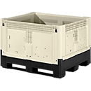 Palletbox met poten, inklapbaar, 565 liter