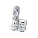 Panasonic KX-TG6821 - Schnurlostelefon - Anrufbeantworter mit Rufnummernanzeige - DECT - Pearly Silver
