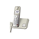 Panasonic KX-TGE250 - Schnurlostelefon - Anrufbeantworter mit Rufnummernanzeige/Anklopffunktion - DECTGAP - dreiweg Anruffunktion