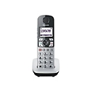 Panasonic KX-TGQ500 - Schnurloses Digitaltelefon - DECT\GAP - dreiweg Anruffunktion - Silber