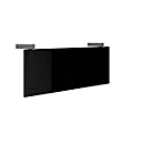 Panel, acrylic glass black, W 1440 mm