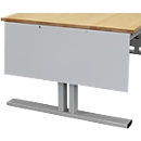 Panneau de cisaillement Rau pour tables de travail réglables en hauteur Adlatus 150, pour ≤25mm d'écart, montage à gauche/à droite, pour 1000 mm de profondeur