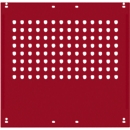 Panneau latéral, pour tables de travail Universal Spezial/Ergo, pour profondeur de 800 mm, L. 592 x H 628, rouge rubis RAL 3003
