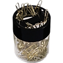 Papercliphouder, magnetisch, met 125 paperclips
