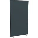 Paperflow Cloison de séparation design, revêtement en tissu, difficilement inflammable selon DIN 4102 (B1), l. 940 mm x P 390 x H 1740 mm, anthracite