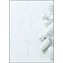 Papier à motif Sigel "Modern Christmas", pour Noël, format A4, papier fin, 100 feuilles