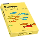 Papier coloré pour copieur Rainbow Mondi, format A3, 80 g/m², jaune, 1 bloc = 500 feuilles
