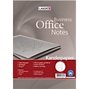 Papier pour chancellerie LANDRÉ recyclé, 250 feuilles doubles, DIN A3/A4 plié, 70 g/m², quadrillé, marge droite, gris/rouge