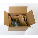 Papieren kussen karo pack®, CO2-neutraal, herbruikbaar, 25 stuks van L 300 x B 180 mm elk, wit