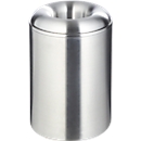 Papierkorb, Aluminium, 13 l, selbstlöschend, mit Löschdeckel