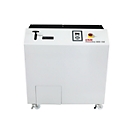 Papiervernietiger HSM StoreEx HDS 150, veiligheidsniveaus T-1, E-2, H-3, snijbreedte 40 mm, lichtgrijs/ijzergrijs