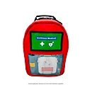 Parademic medische rugzak, voor defibrillator HeartStart HS1 of FRED-PA-1, verstelbare schouderbanden, B 260 x D 14 x H 355 mm, Cordula, rood
