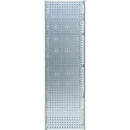 Paroi en tôle perforée pour rayonnage de base/de complément ORDO Industry, multifonctionnel, perforation carrée 10-38 mm, magnétique, L 500 x P 1,5 x H 2000 mm, acier galvanisé