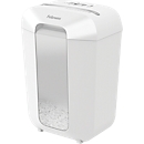 Partikel Aktenvernichter Fellowes Powershred® LX70, Auffangbehälter, P-4, Partikelschnitt, weiss