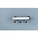 Patère murale Van Esch, avec 3 crochets