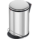 Pedaalvuilnisemmer Hailo Harmony M, 12 l, rond, Soft-Close-deksel, rvs