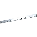 Perchero de pared de aluminio, anchura 1000 mm