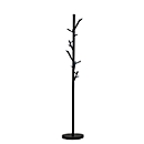 Perchero de pie Tree, negro