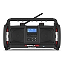 Perfectpro Workstation - Tragbares DAB-Radio - 20 Watt - Schwarz