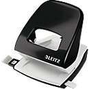Perforateur de bureau LEITZ® NeXXt série 5008, métal, noir brillant