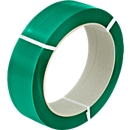 PET polyester- omsnoeringsband 15,5 x 0,90 mm x 1500 m, groen, kern 406 mm