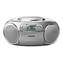 Philips AZ127 - Ghettoblaster - 2 Watt - Silber