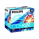 Philips CW7D2NJ10 - 10 x CD-RW - 700 MB (80 Min) 4x - 12x - Jewel Case (Schachtel)