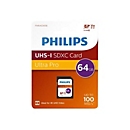 Philips Ultra Pro FM64SD65B - Flash-Speicherkarte - 64 GB - Video Class V30 / UHS-I U3 / Class10 - SDXC UHS-I