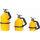 Pichet doseur fin, acier, jaune, 1 l, Ø 132 x H 215 mm, ventilation automatique