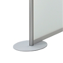 Pied rond pour installation autoportante
