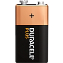 Pilas DURACELL® Plus, E-block, 9 V, individuales