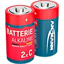 Piles alcalines Baby C Ansmann, 1,5 volt