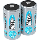 Piles rechargeables NiMH MaxE Mono D, 8500 mAh, 2 p.