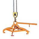 Pince à fût 4P-D220, 9 kg, orange (RAL 2000)