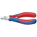 Pince coupante pour circuits imprimés, longueur 130 mm, forme 2, facette oui, étui 2K