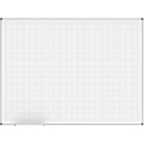 Pizarra blanca MAUL Basic, retícula fina, 900 x 1200 mm